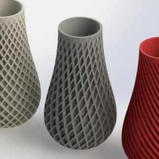 3d printed vases